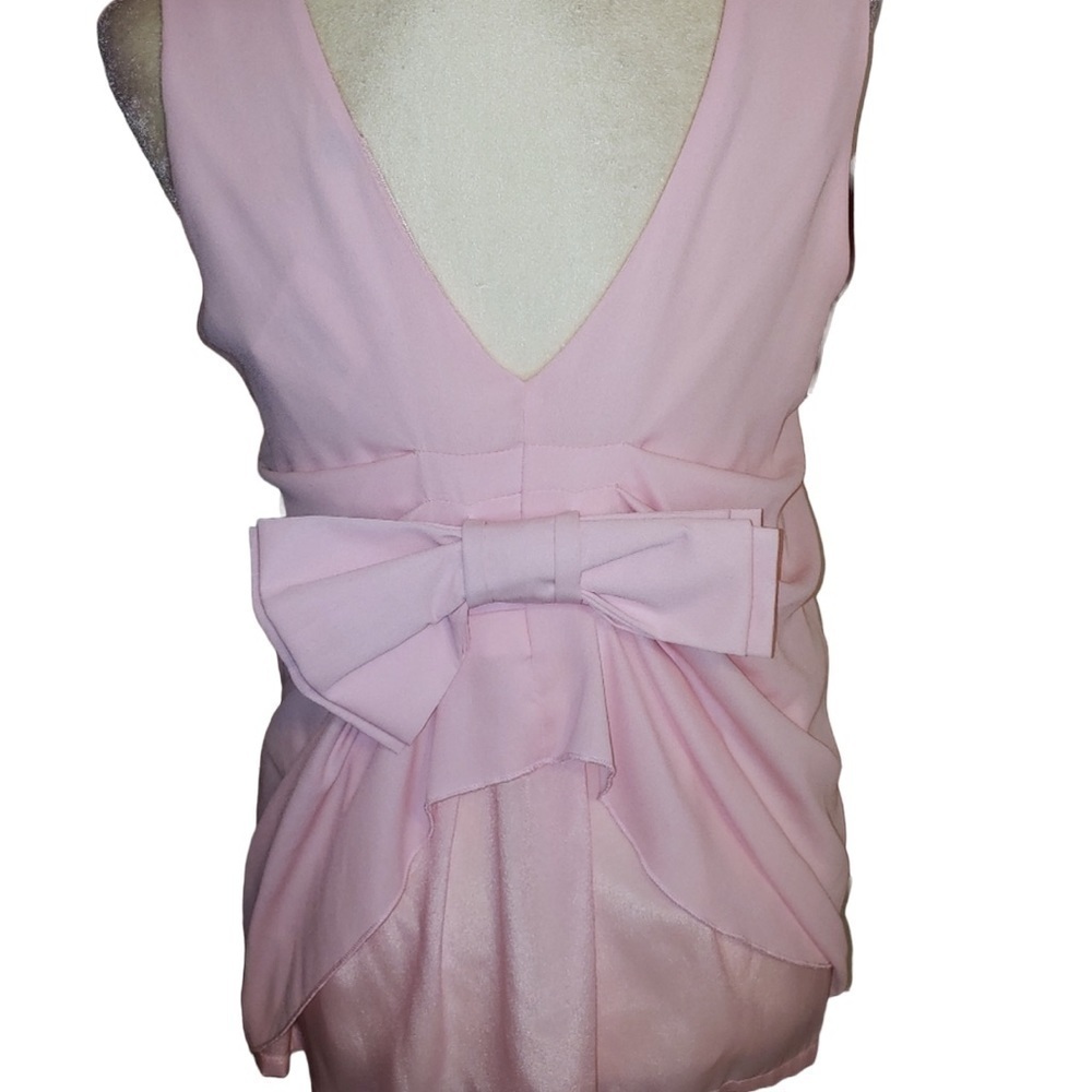 NWT Pink Bow Top Pixie Market S